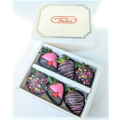 6pcs Cupid's Arrow Chocolate Strawberries Gift Box